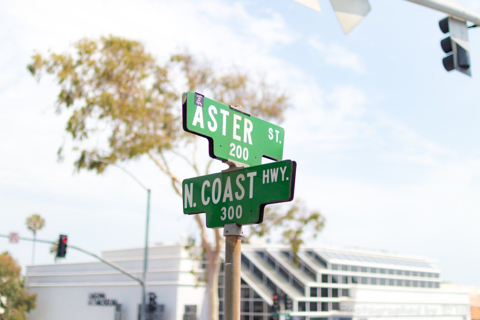 근처에 있던 이정표