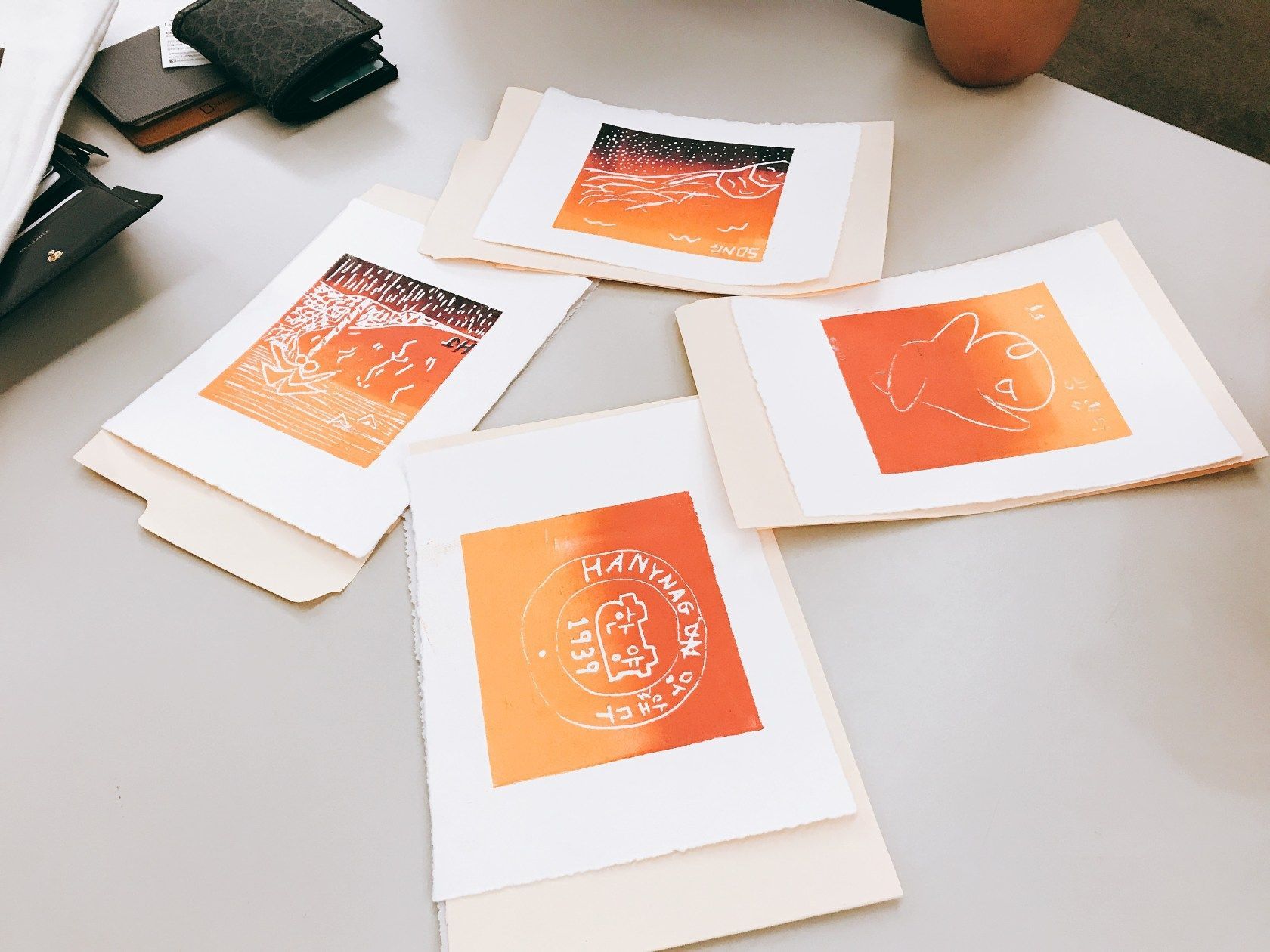 롤러 프레스 결과물