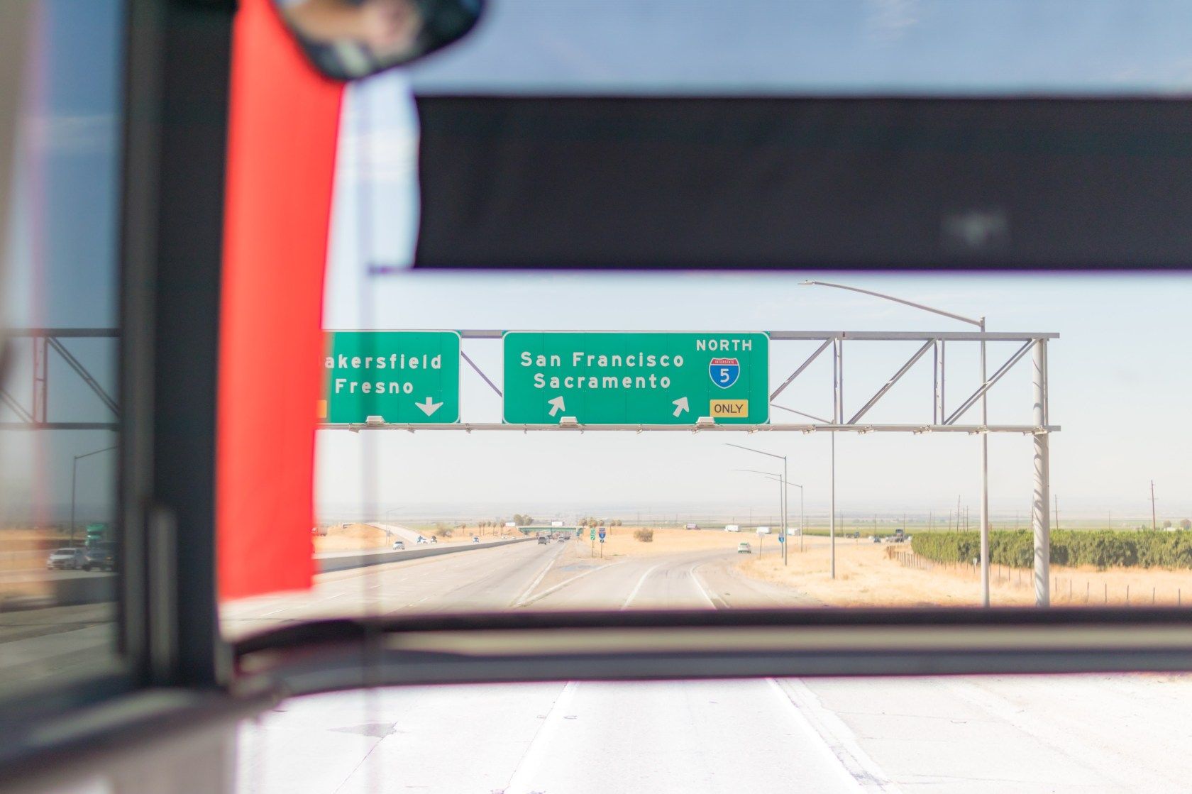 SF 까지의 이정표